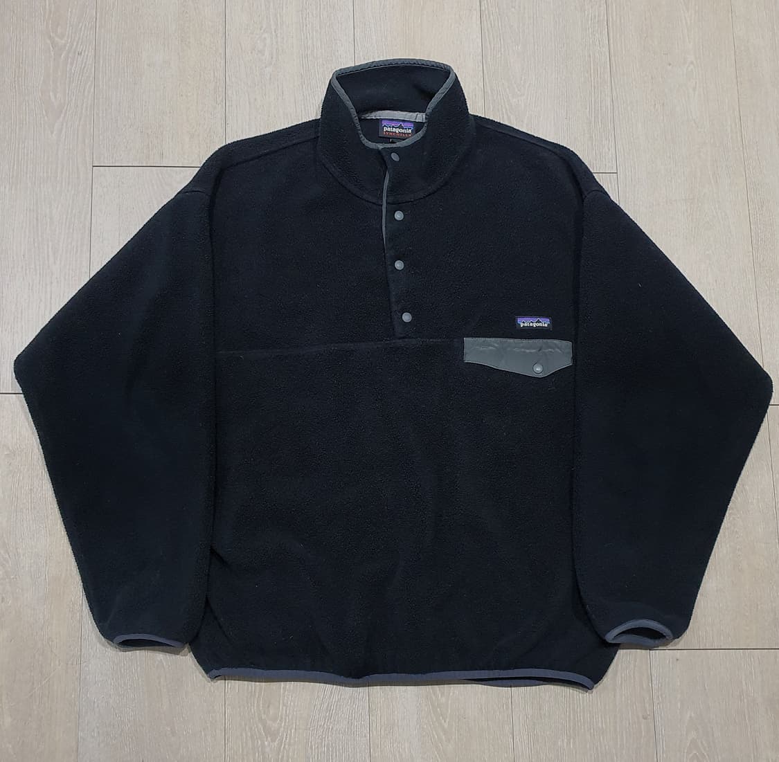 파타고니아 신칠라 스냅티 블랙 xl (110이상) 상품이미지1