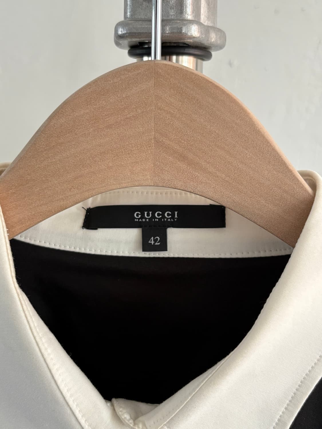 Gucci 구찌 화이트 카라 커프스 블라우스 셔츠 상품이미지7