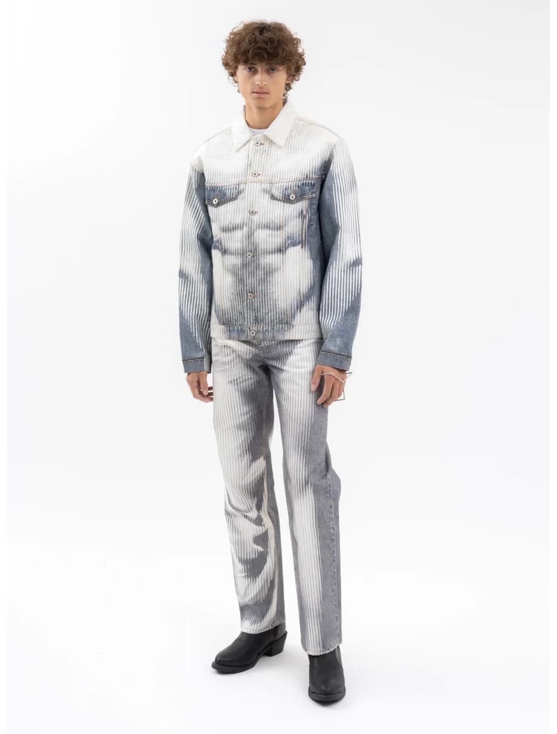 Y/project x jean paul gaultier 트롱프뢰유 자켓 상품이미지4