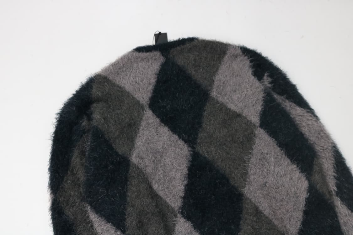 넘버나인 아가일 패턴 니트 상품이미지7