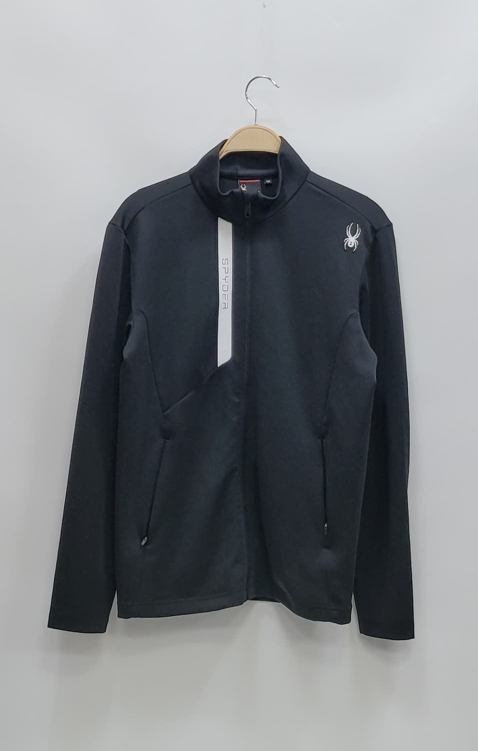 SPYDER 24FW 스파이더 풀집업 트랙탑 자켓 / 남 100 블랙
 상품이미지1