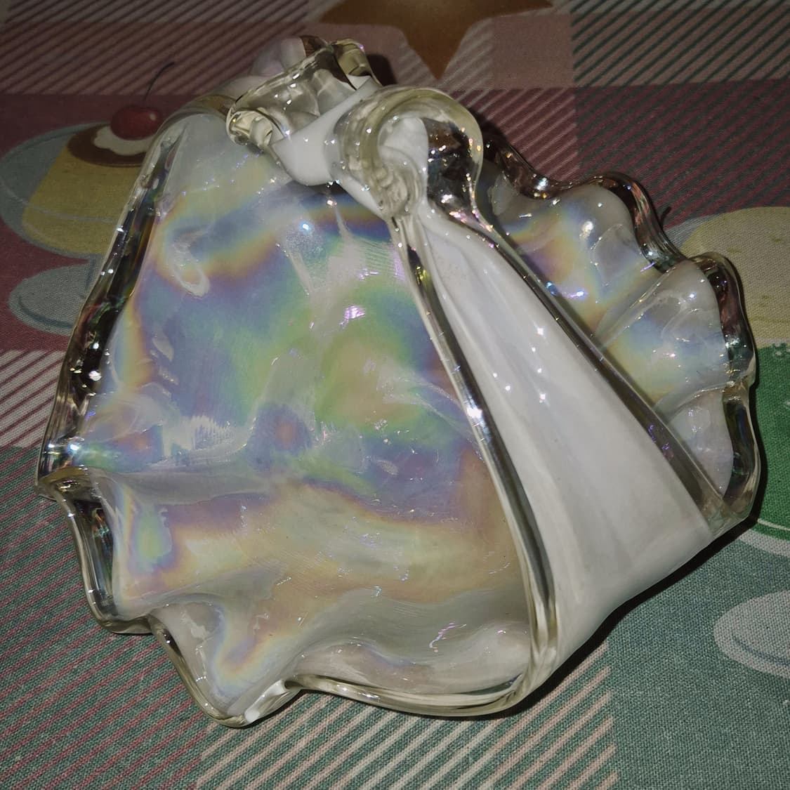 80s 쿠라타 진주 오로라 러플 바구니 상품이미지9