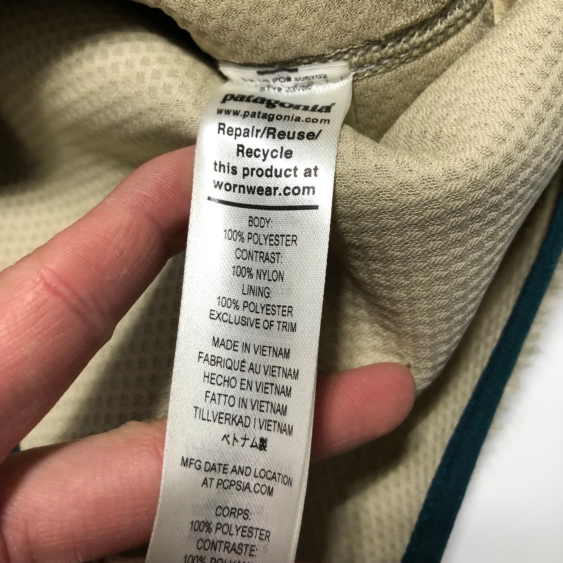 파타고니아 레트로x 다크 팰리컨 플리스 자켓 상품이미지5