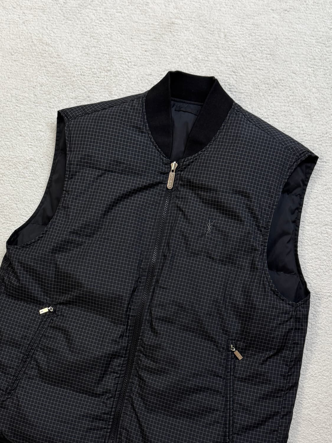 입생로랑 리버시블 구스다운 패딩조끼 베스트 상품이미지6