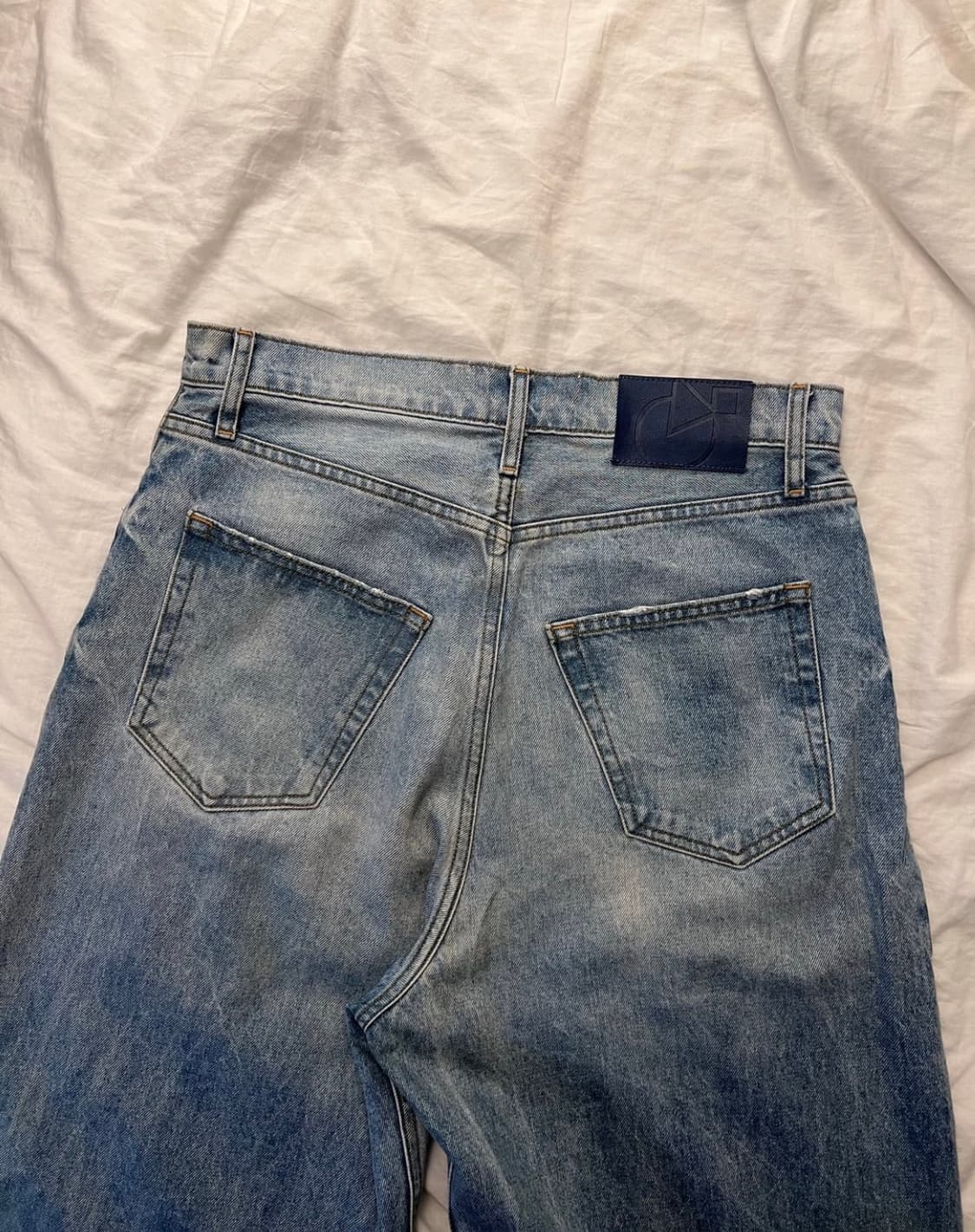 shapesUSA 선데이 블루 베기 데님 32 상품이미지6