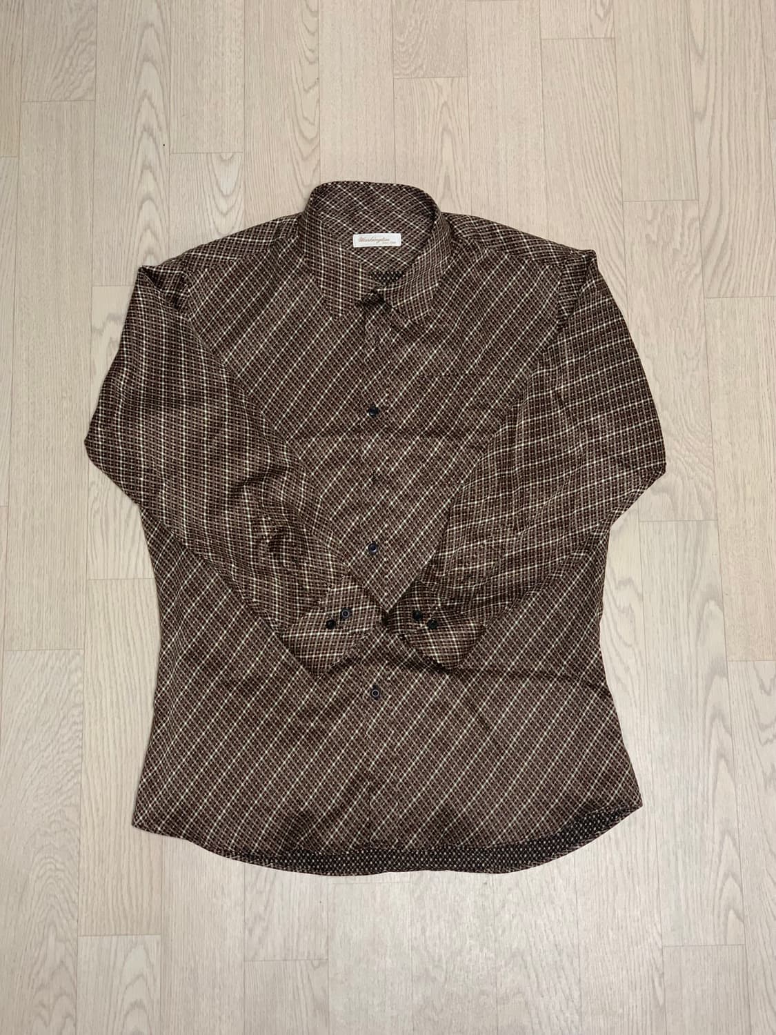 갈색 패턴 셔츠 상품이미지1