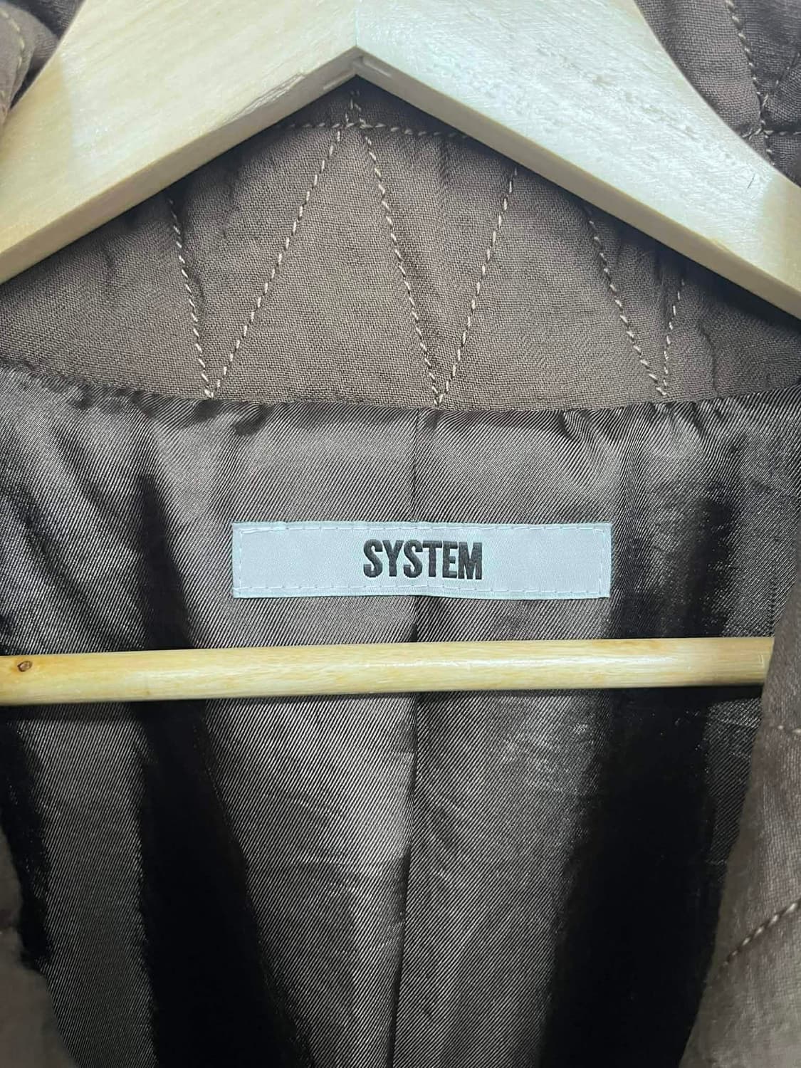 [105] 시스템 한섬 남성 하이넥 자켓 점퍼 상품이미지3