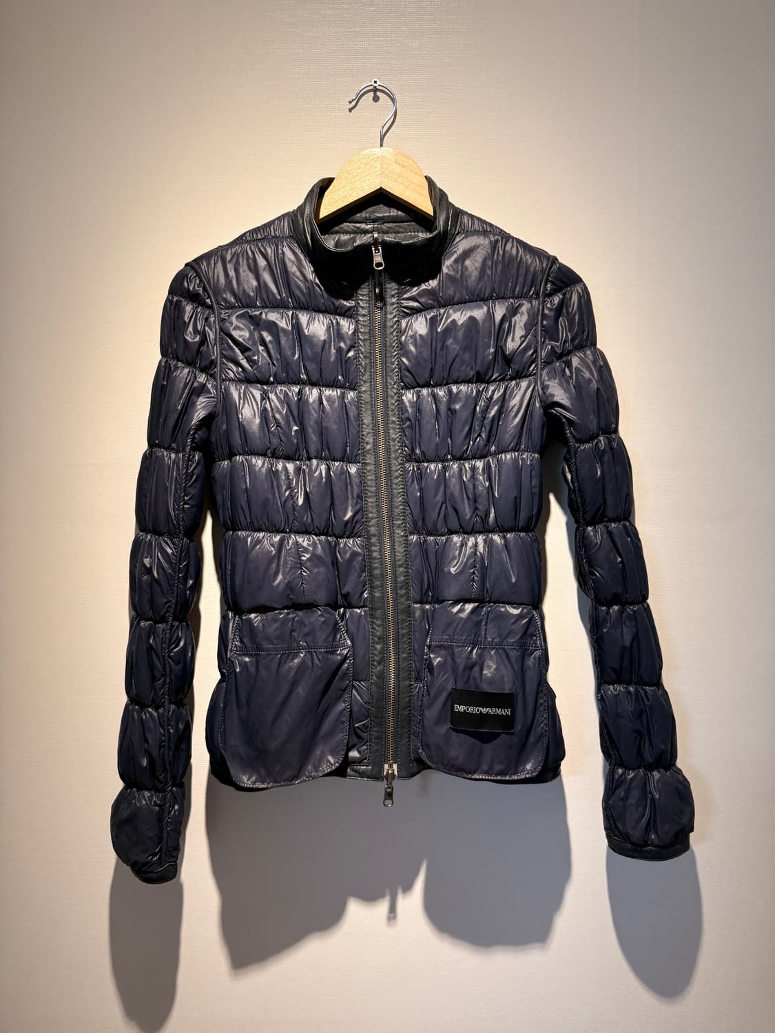 Reversible Leather Padded Jacket 상품이미지7