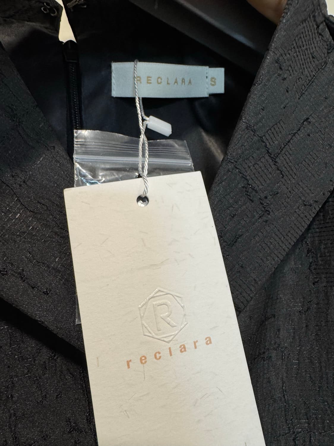 새상품 reclara 리클라라 자가드 원피스 상품이미지4