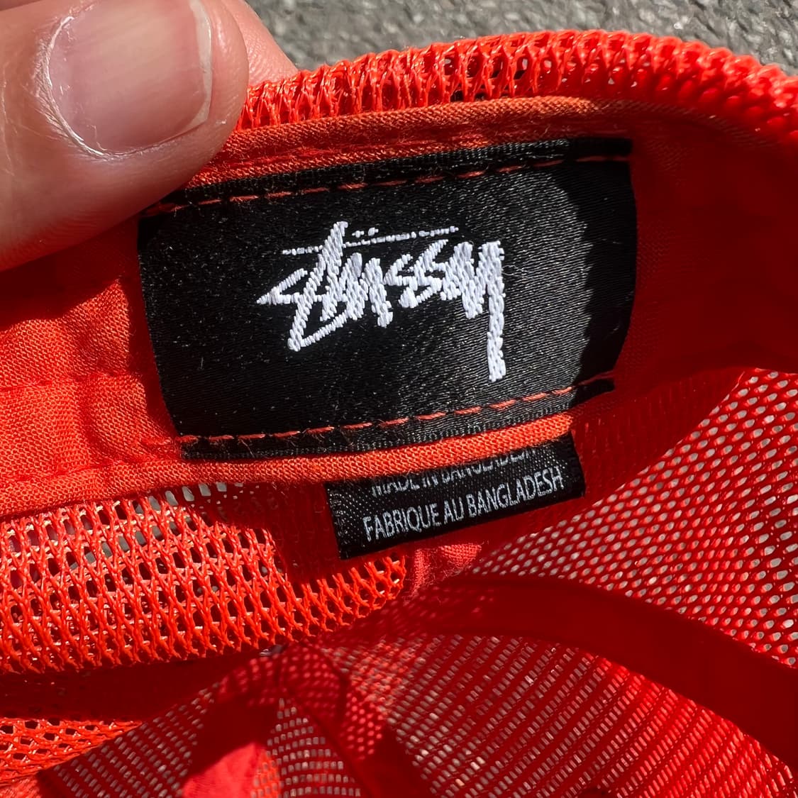 스투시 메쉬 트러커 캡 상품이미지6