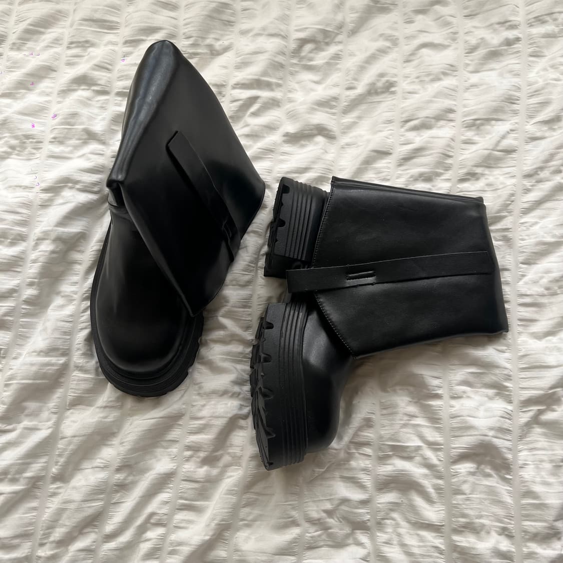 슬림 롱 플랫폼 부츠 상품이미지6