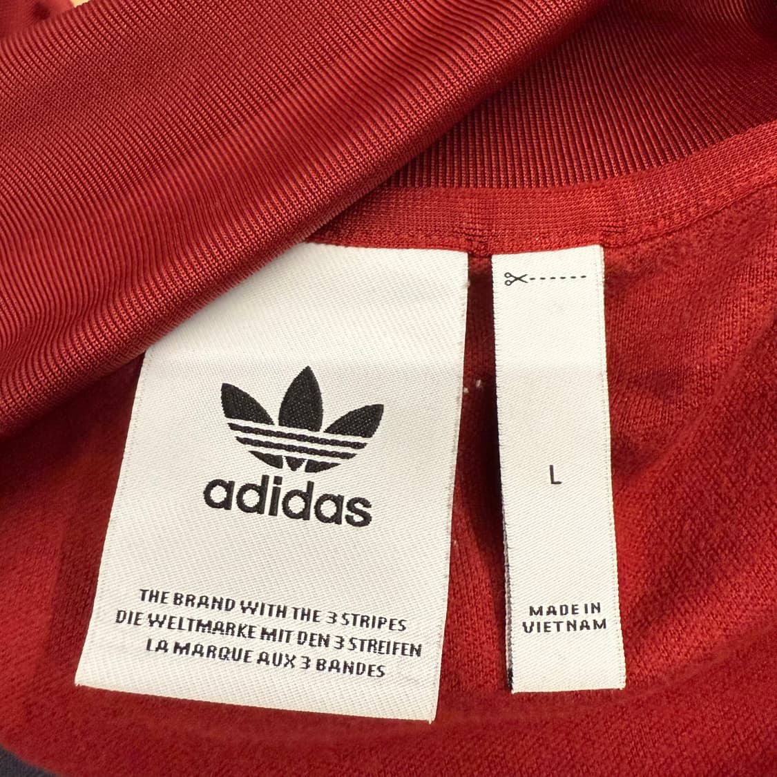 아디다스 버건디 투웨이 베켄바우어 져지 트랙탑 상품이미지5