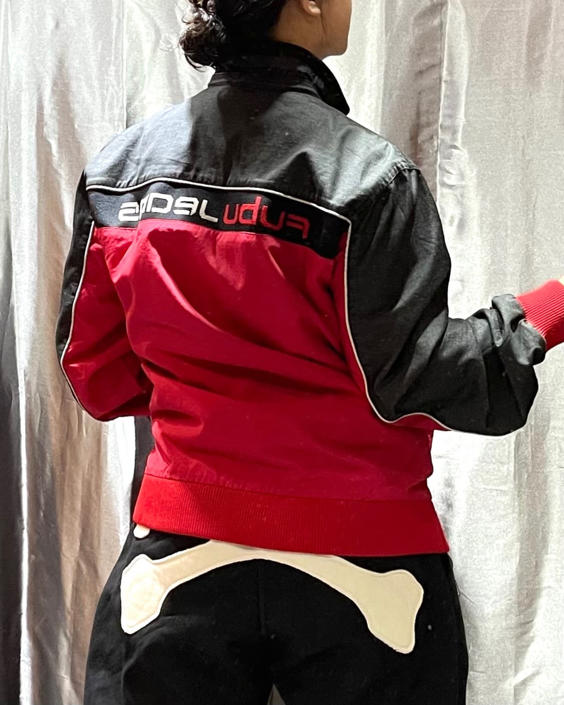 L FUBU 푸부 비보잉 스펠링 로고 자켓 상품이미지2