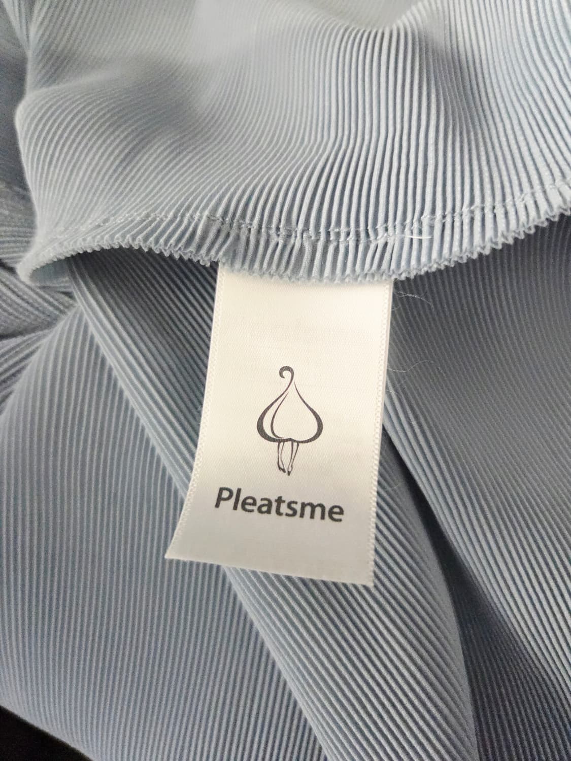 플리츠미. 여자 그레인 플리츠 돌먼 7부 티셔츠_Free 상품이미지5