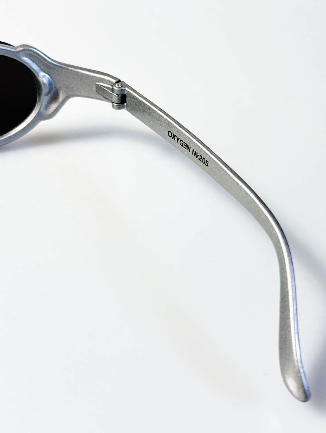 90s OXYGEN 실버 랩 어라운드 빈티지 선글라스 상품이미지6