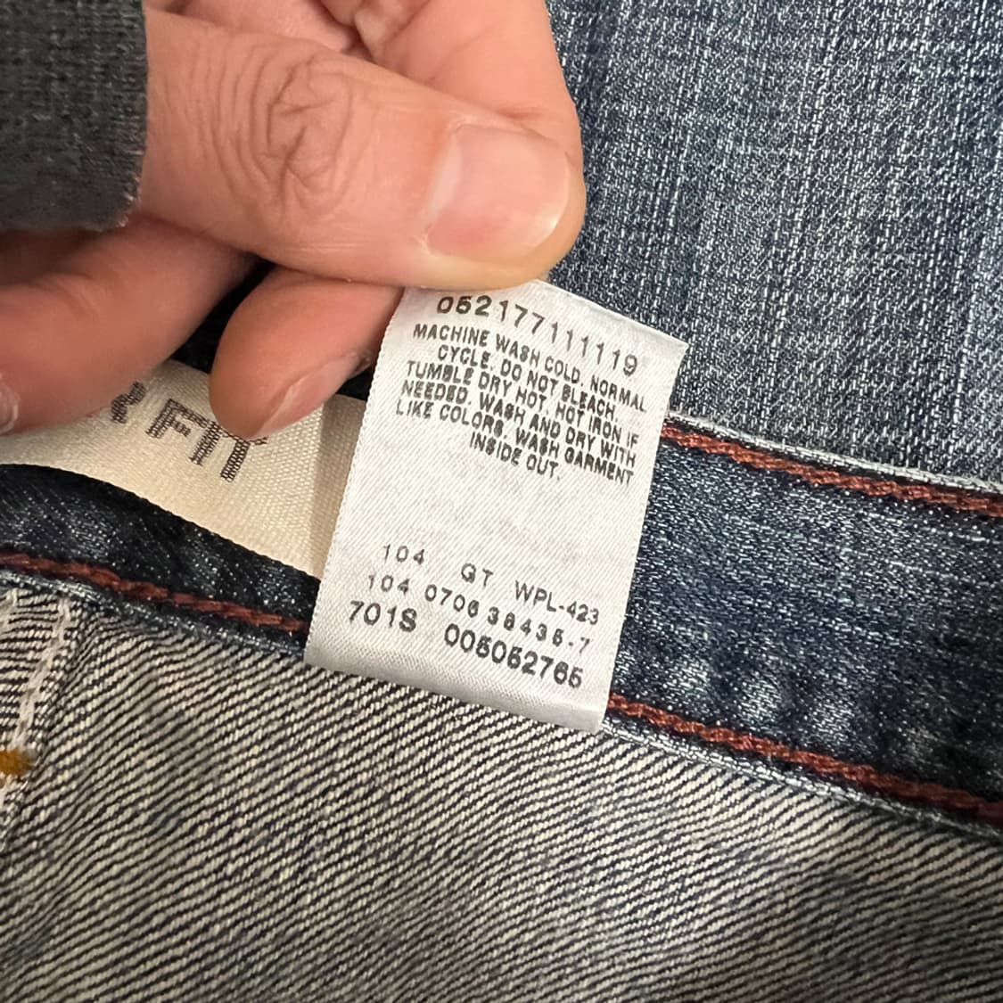 00s 리바이스 505 레귤러핏 데님 팬츠 청바지 34 상품이미지6