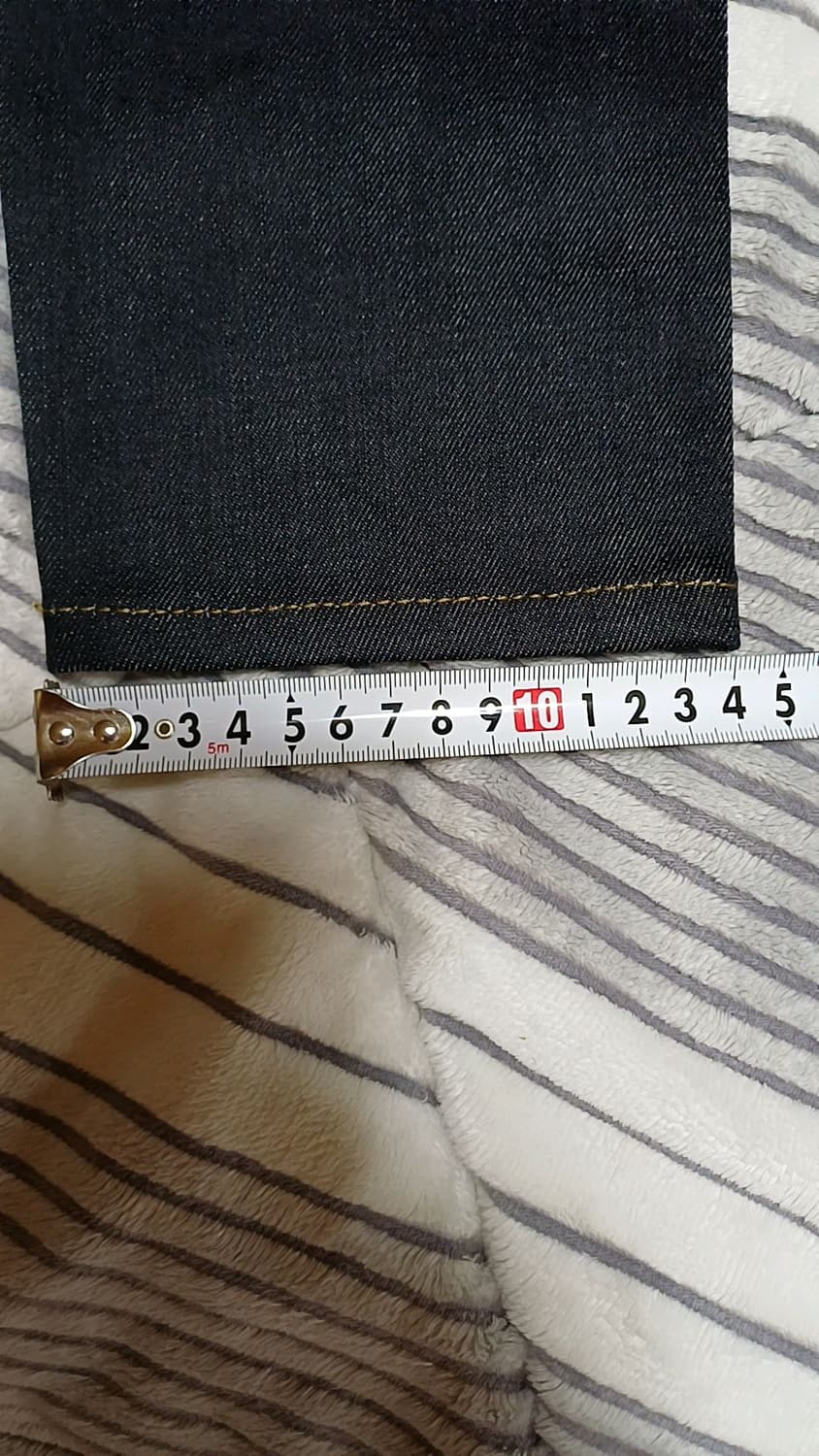 플랙 미사용 슬림청바지 30인치 기장98 상품이미지9