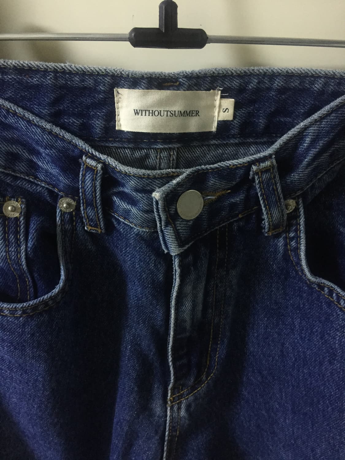 WITHOUTSUMMER의 Brot 데님 팬츠 상품이미지8