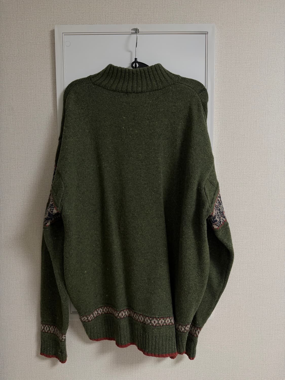 vintage 니혼진 노르딕 말차 니트 상품이미지2