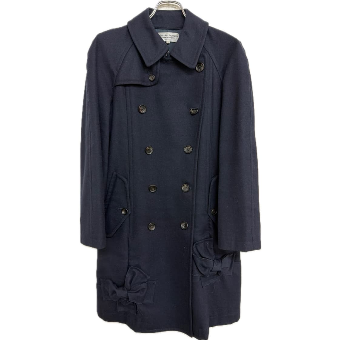 Comme des Garcons ribbon applique coat 상품이미지1