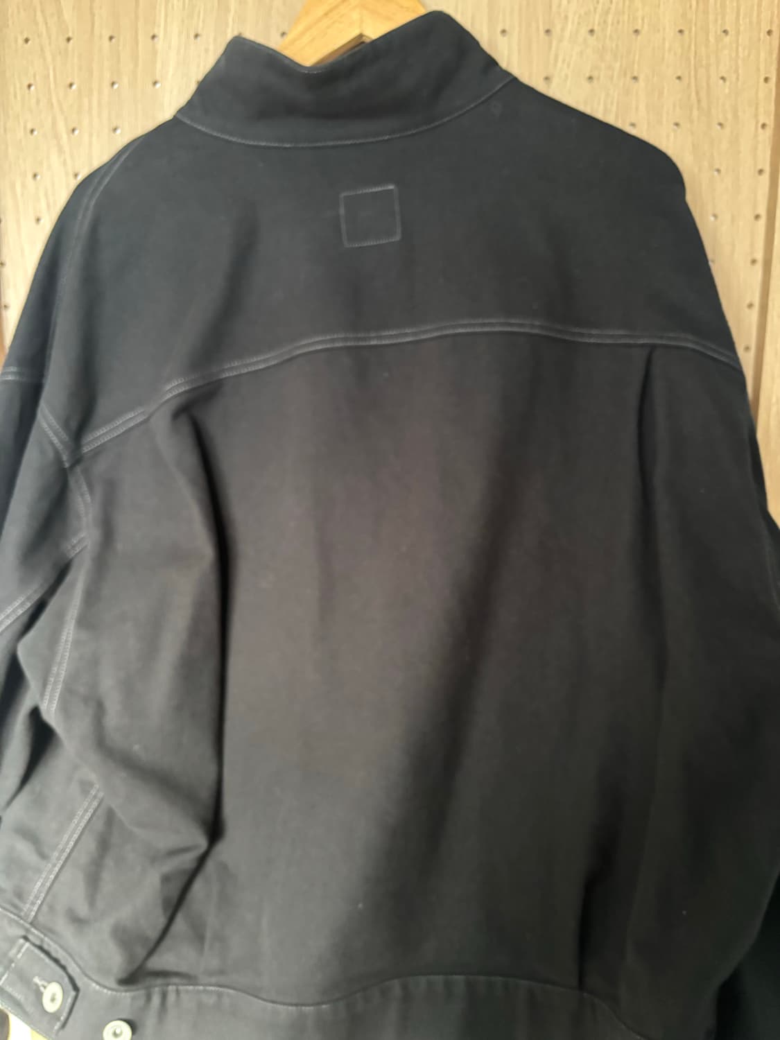 모이프 트러커 자켓-블랙 상품이미지4