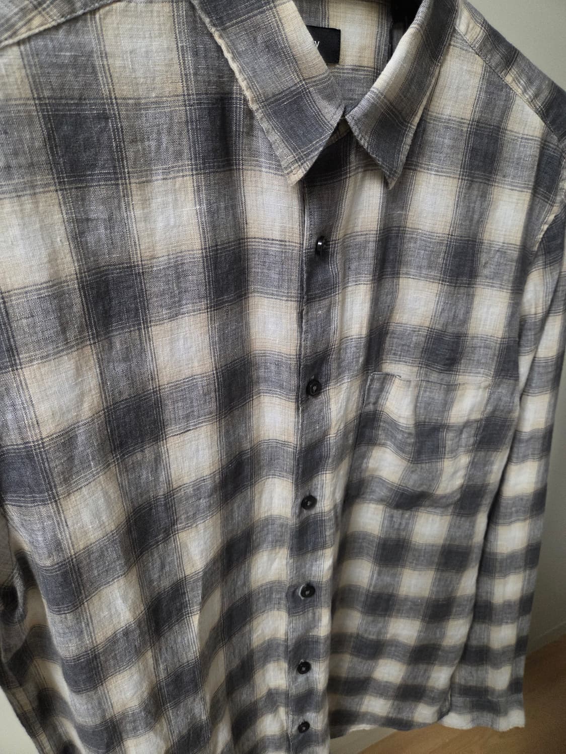 띠어리 Theory 어빙 린넨셔츠 멀티 상품이미지3