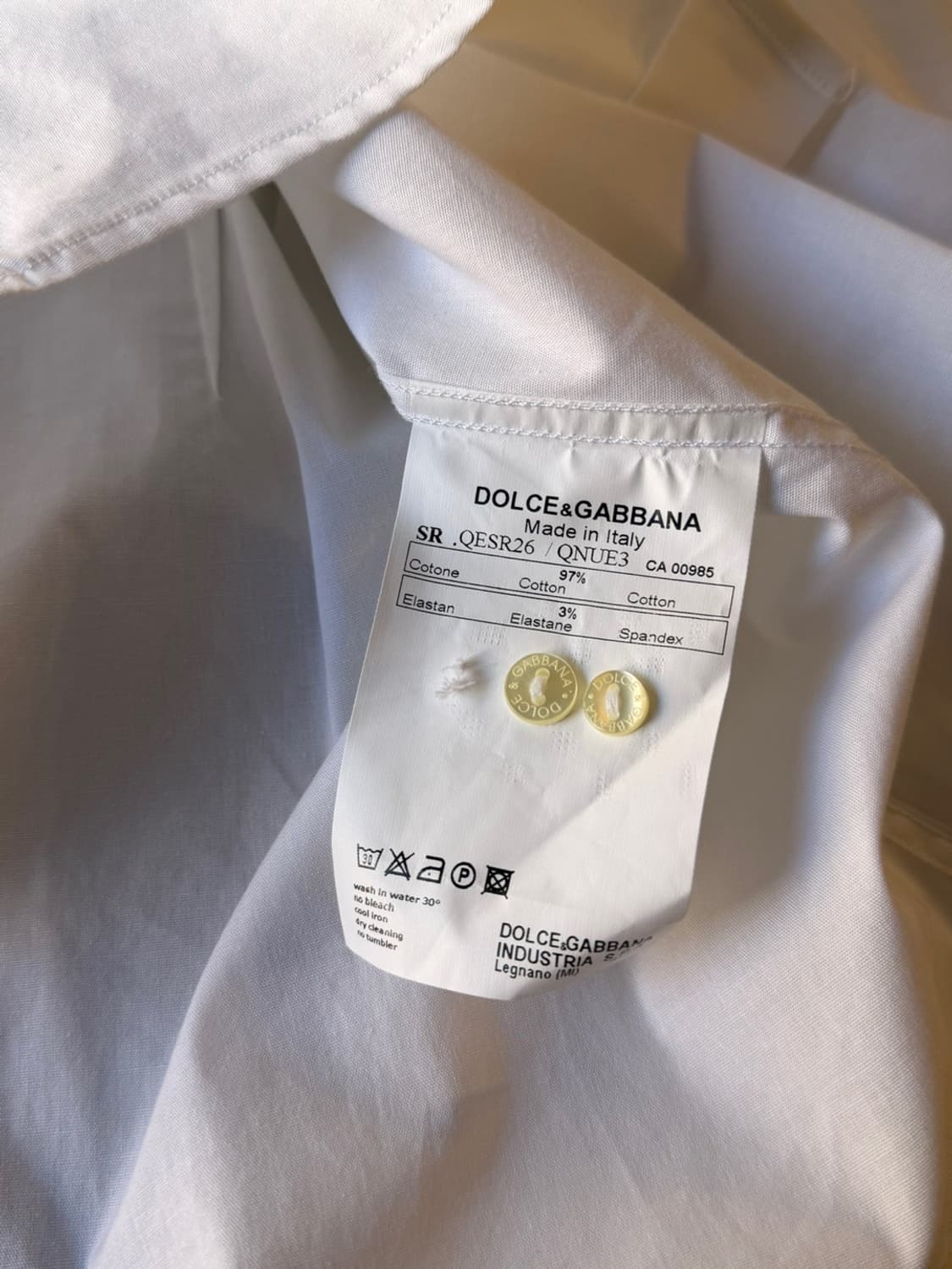 돌체앤가바나 GOLD 드레스 셔츠 100 상품이미지9