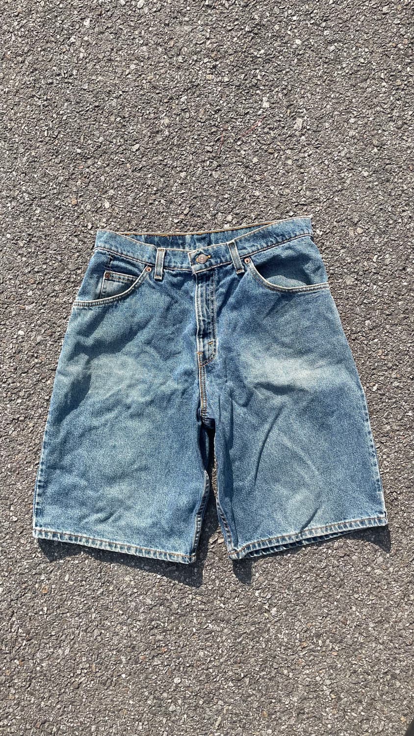 90‘s usa 리바이스 565 와이드 레그 데님 상품이미지1