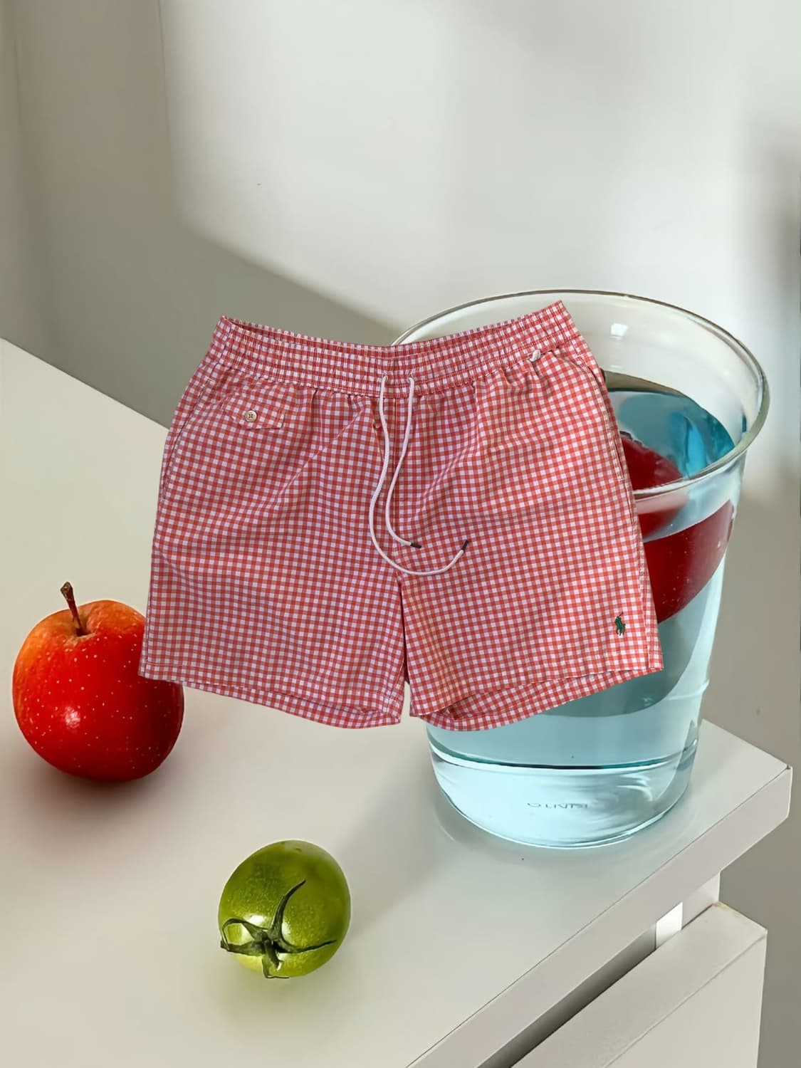 폴로 랄프로렌 체크 반바지 (FREE) AB1761 상품이미지1