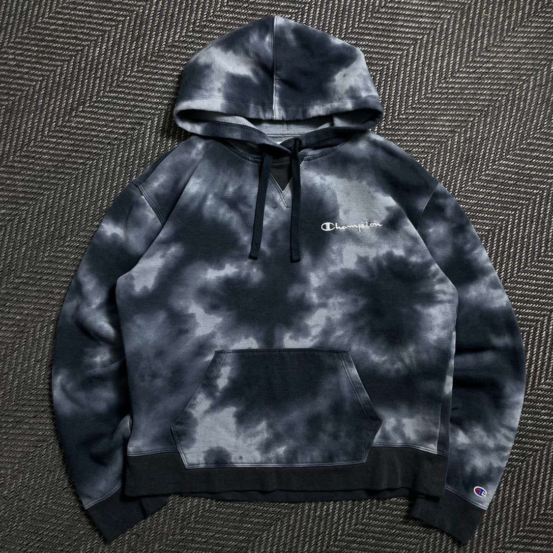 챔피온 우먼스 타이다이 박시핏 후드 티셔츠y 4948 상품이미지2