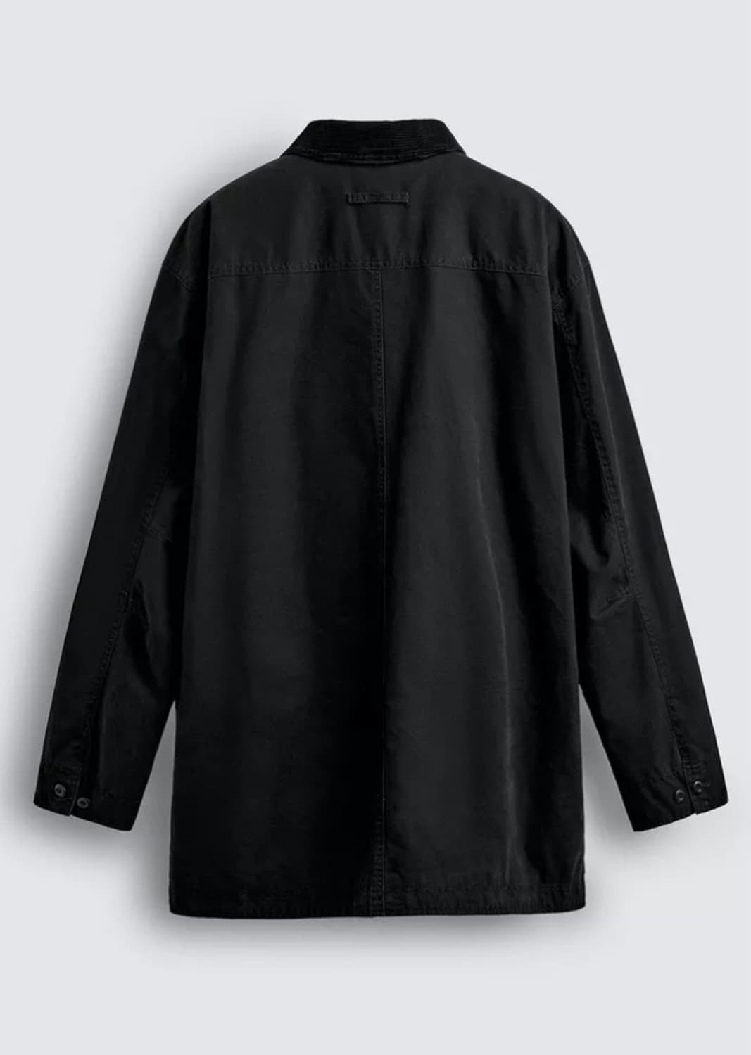 자라 콤비넥 데님 트렌치 코트 상품이미지3