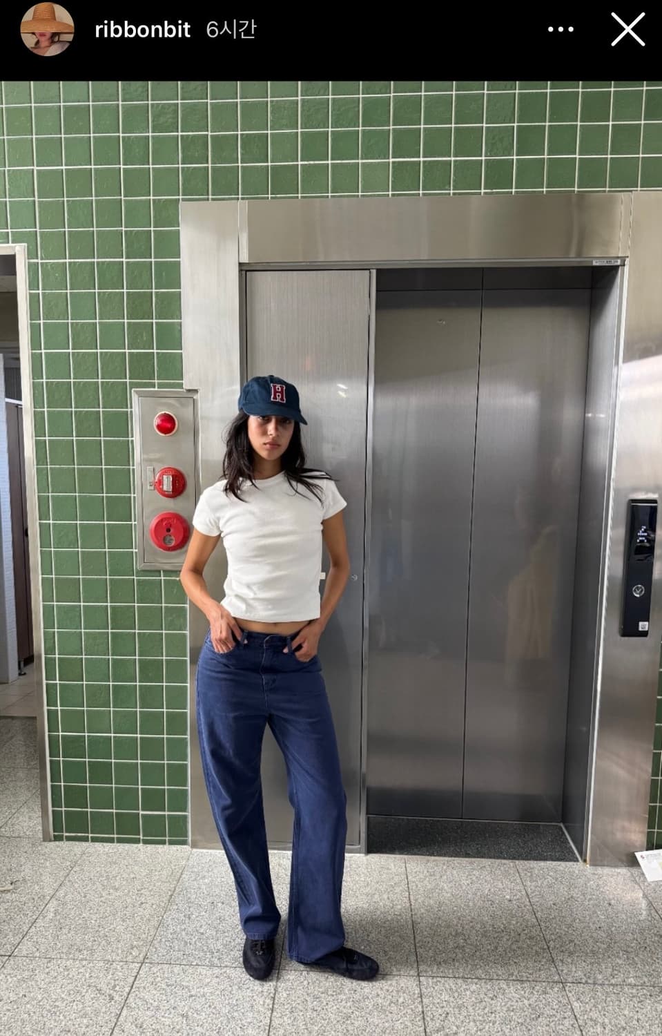 리본빛 hugo 데님 상품이미지3