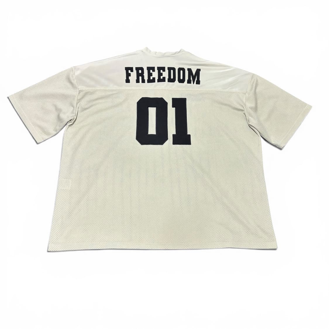 3XL 프리덤 FREEDOM 베이지 매쉬 헬스 럭비 져지 상품이미지2