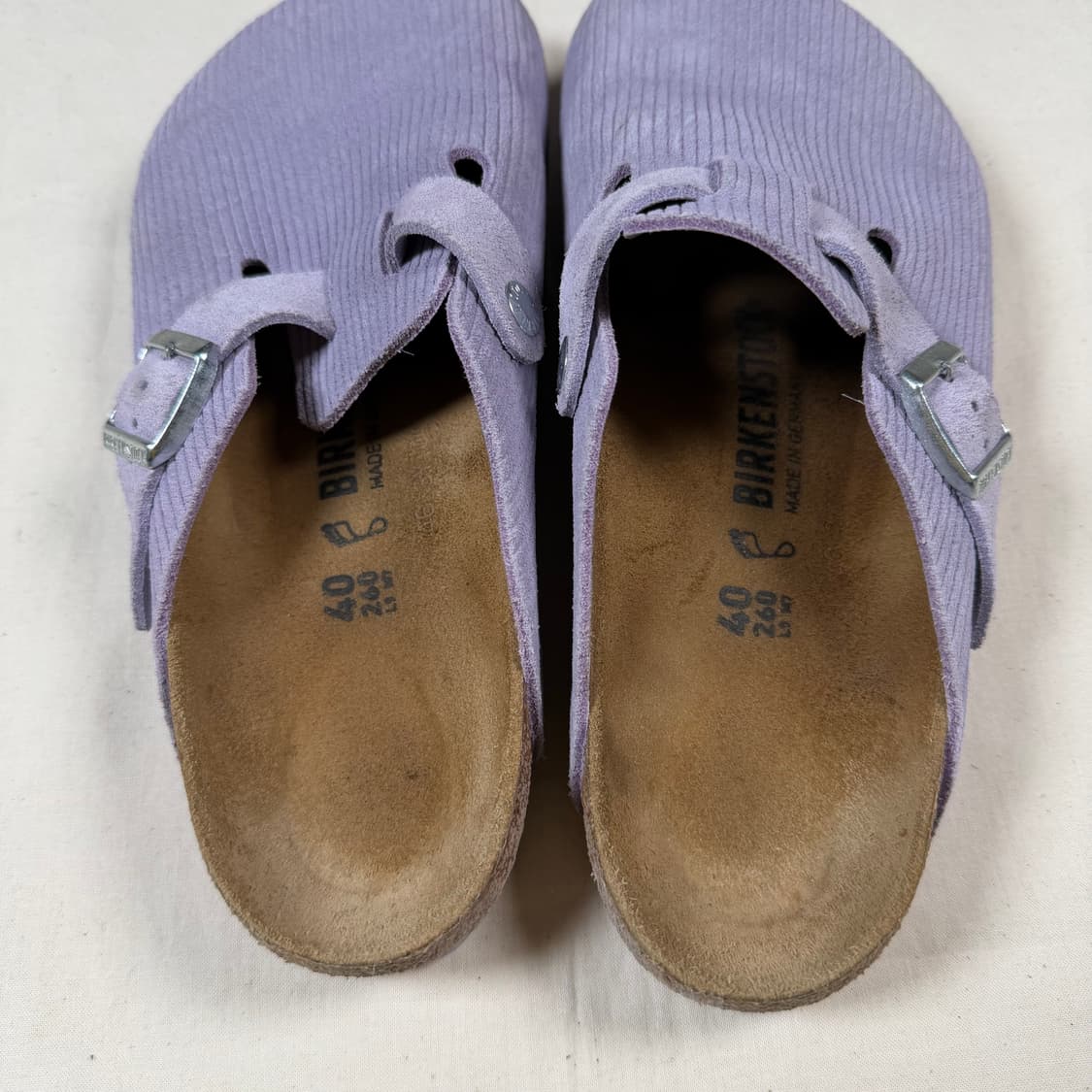 버켄스탁 보스턴 코듀로이 260 상품이미지2