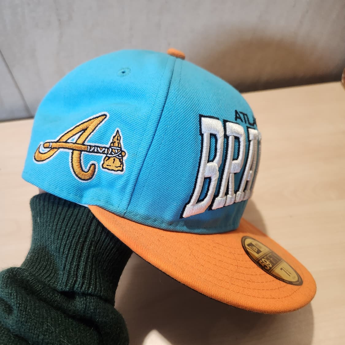 New Era 59FIFTY 샌프란시스코 자이언츠 캡 🧢 그레이×옐로우 상품이미지2