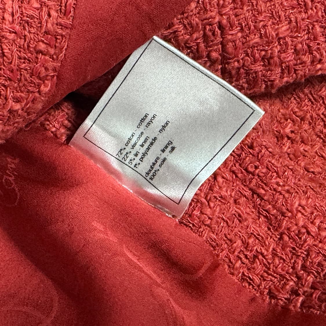 샤넬 체인 트위드 자켓 스커트 투피스 set 상품이미지5