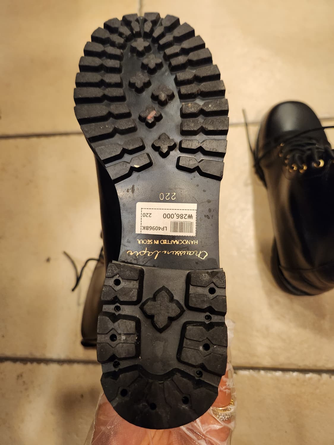 쇼쉬르라팡 부츠 상품이미지6