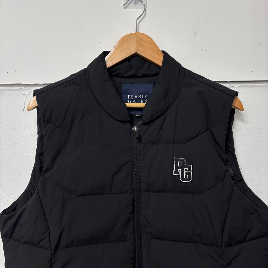 파리게이츠 블랙 조끼패딩 상품이미지2