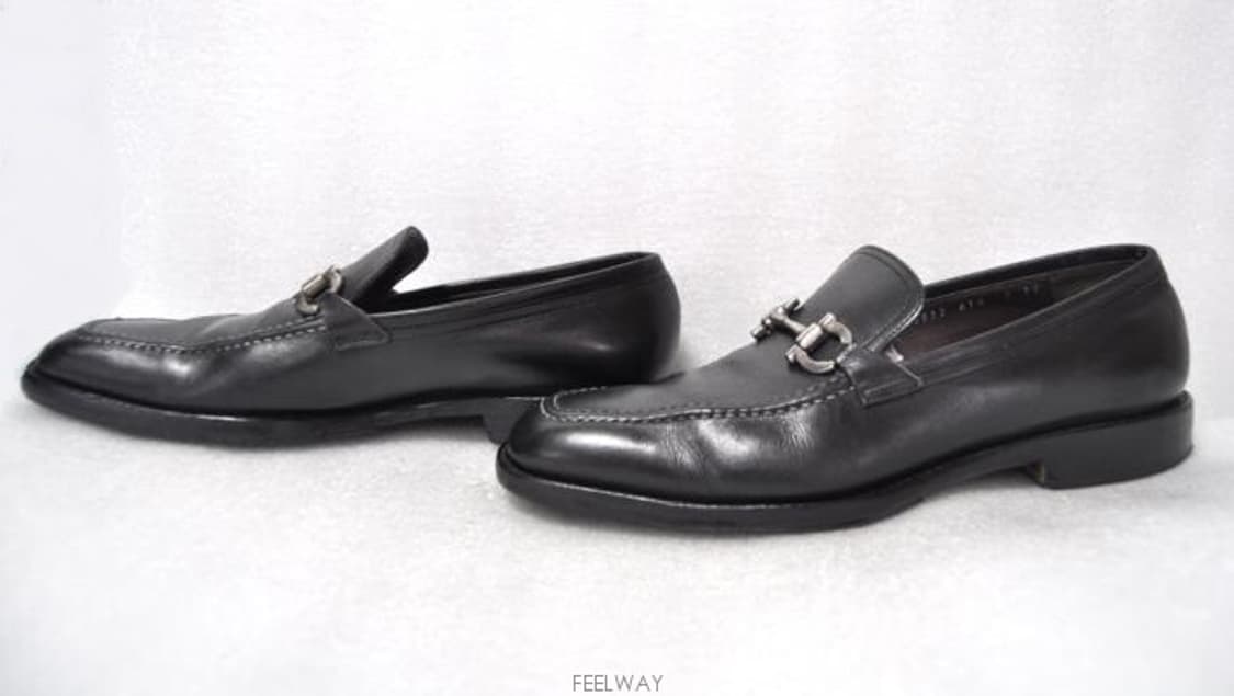 페레가모/남성간치니정장가죽구두(사이즈260)정품 상품이미지4