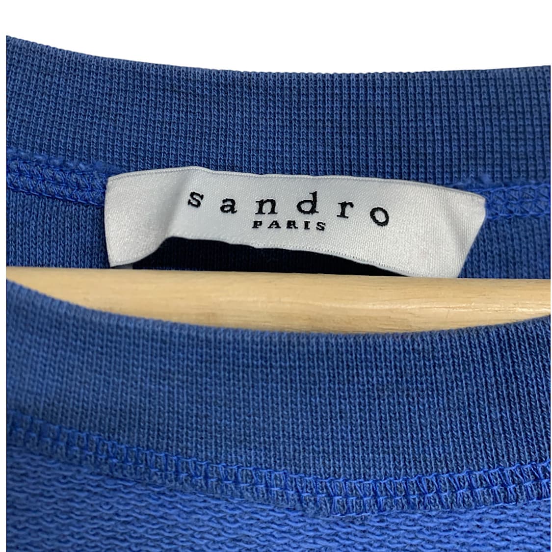 산드로 블루 맨투맨 1 상품이미지2