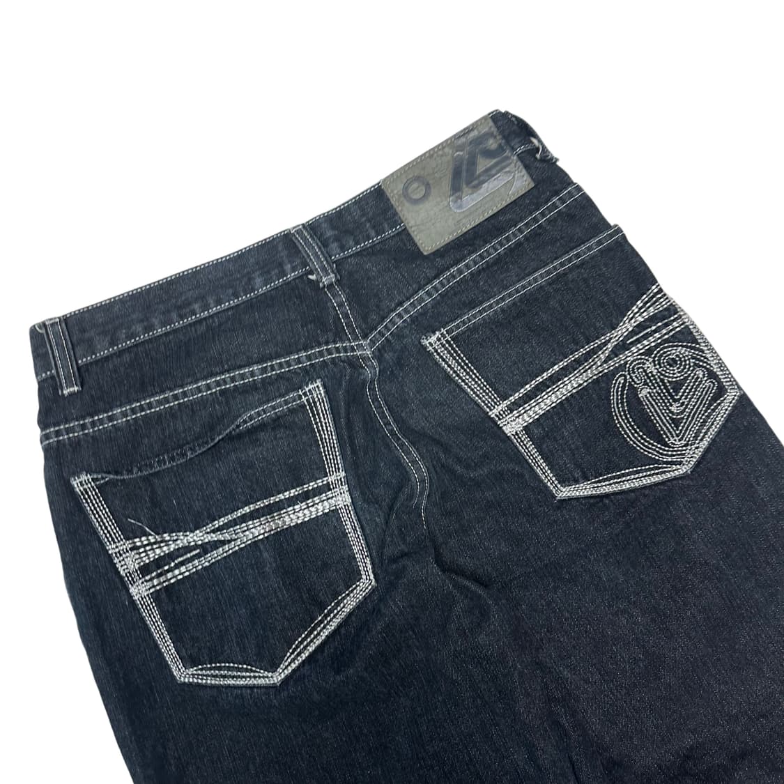 Lot29 화이트 스티치 진청데님팬츠 34 상품이미지2