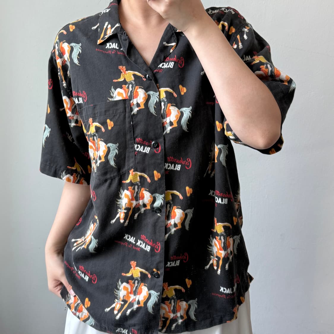 [L] 칼하트 BLACK JACK 반팔셔츠 상품이미지2