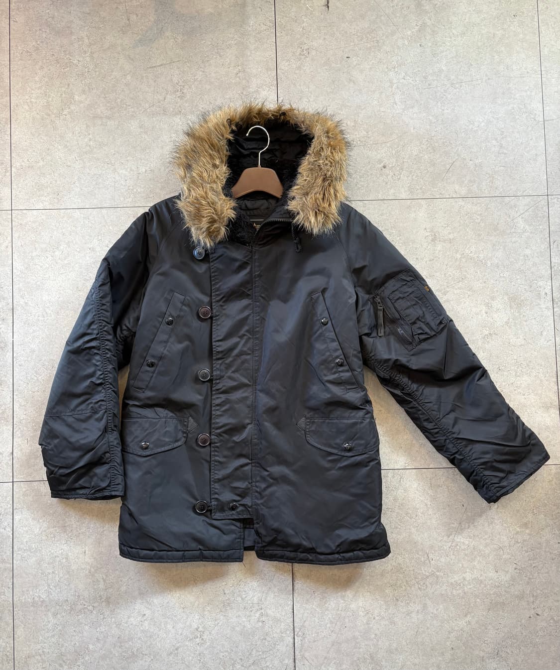 알파 인더스트리 N3B 퍼 후드 파카 상품이미지1