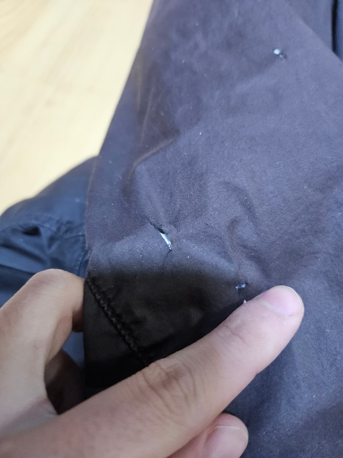 정품) 스톤아일랜드 가먼트 염색 다운 패딩 자켓 L사이즈 상품이미지6