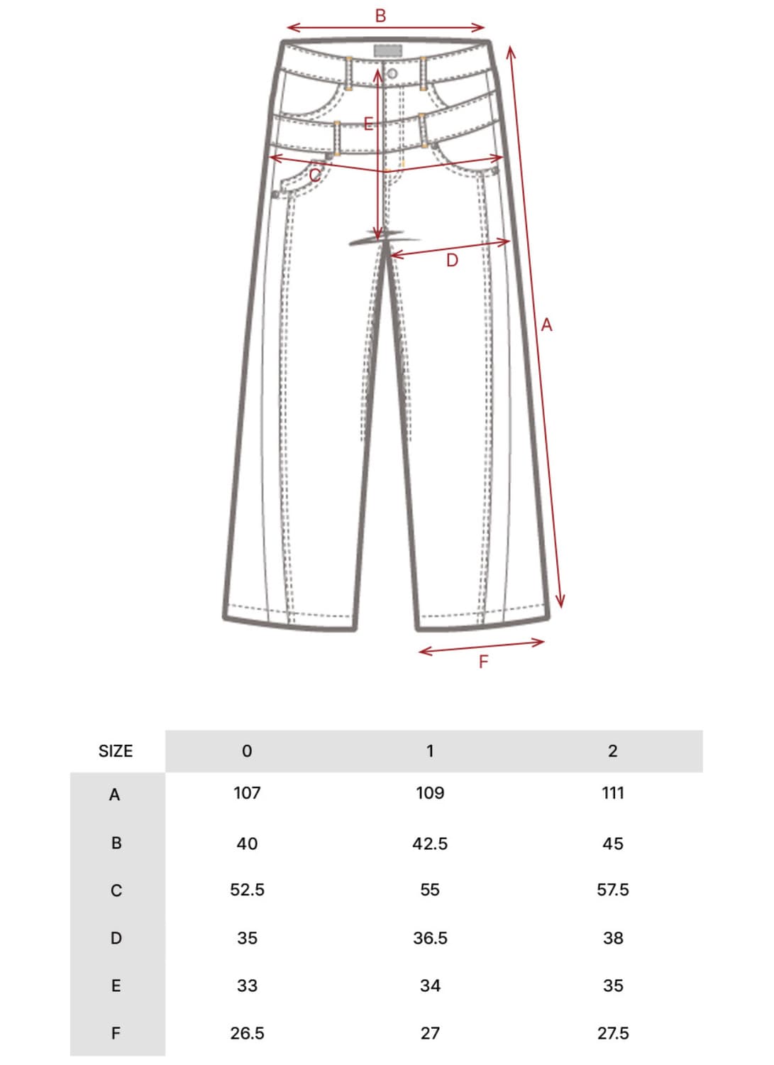 Layer Curve Denim Pants Indigo 상품이미지3