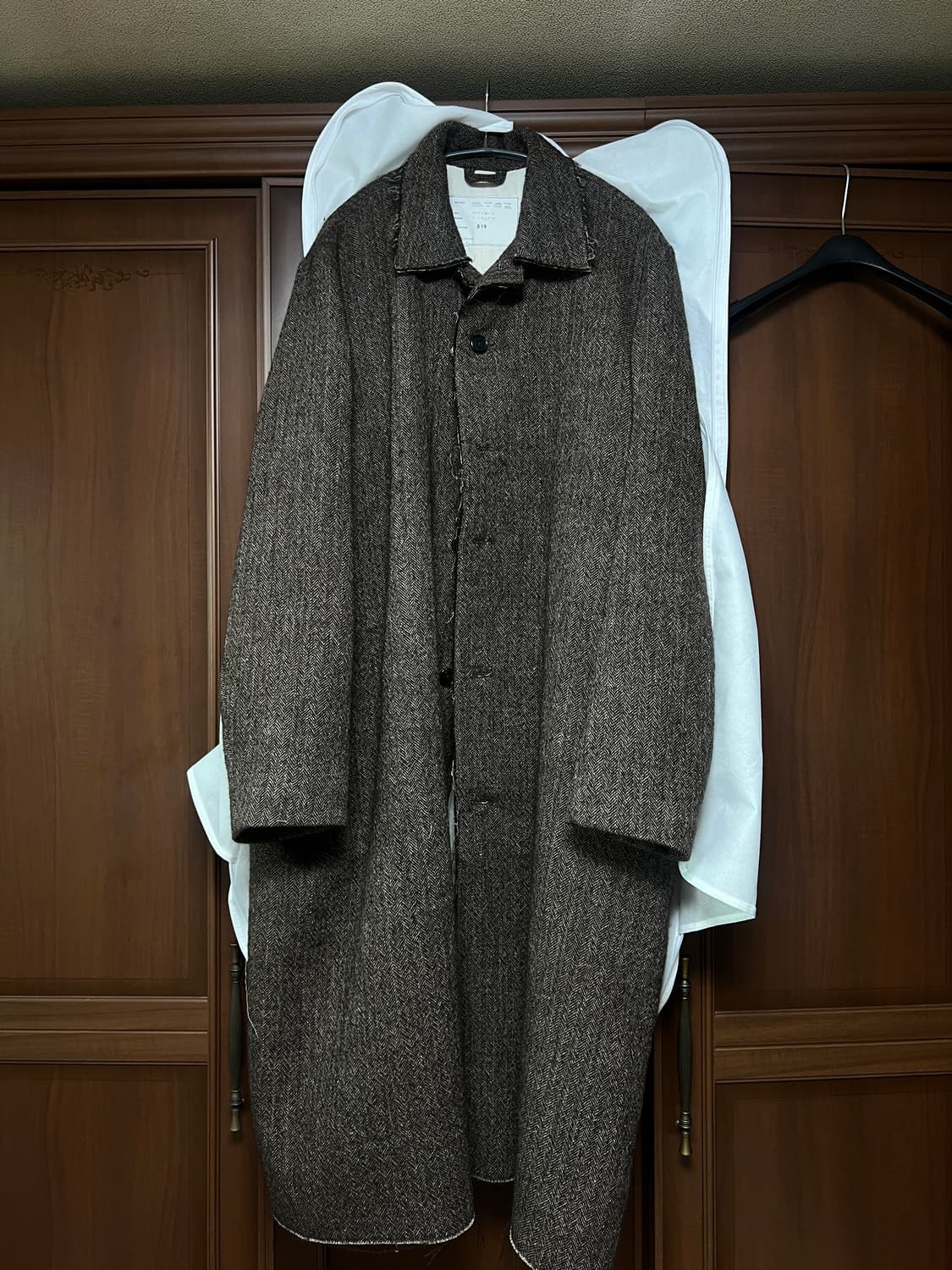 [M]Camiel Fortgens big coat brown 24aw 상품이미지3