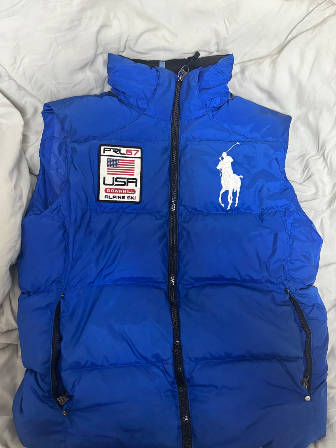 폴로 빅포니 패딩 조끼 상품이미지1