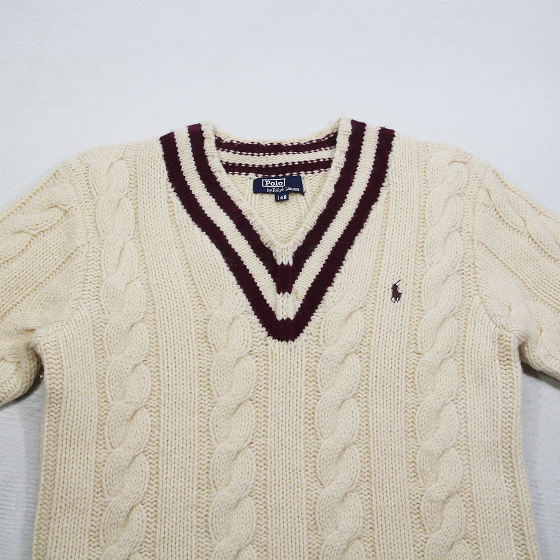 폴로 랄프로렌 울 크리켓 니트 (키즈) 상품이미지4