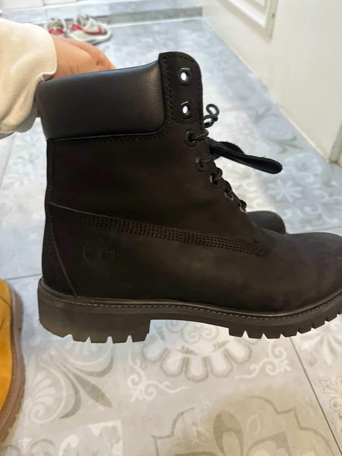 [팀버랜드] 팀버랜드 프리미엄 6인치 워터프루프 부츠 블랙 누벅 상품이미지2