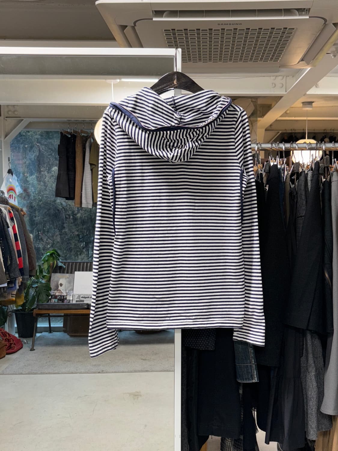 Ato 스트라이프 후드집업 상품이미지2